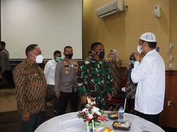 Jelang Masa Tenang, Pangdam dan Kapolda Temui 4 Paslon Pilwalkot Cilegon