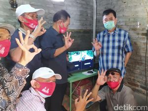 Cabup Ini Launching Kampung Waspada Pondok Jati di Akhir Masa Kampanye