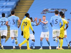 Babak I City Vs Fulham: The Citizens Unggul 2-0