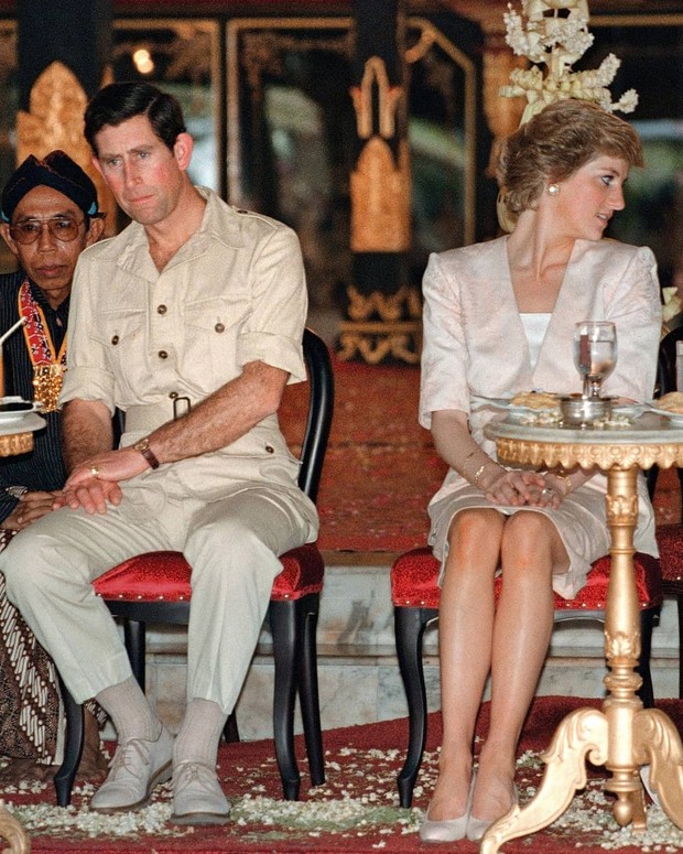 Putri Diana dan Pangeran Charles. Sumber: Instagram @diana.princess.wales