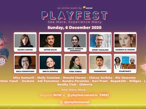 Bincang Masa Depan Industri Kreatif di Playfest 2020 Bincang Masa Depan Industri Kreatif di Playfest 2020