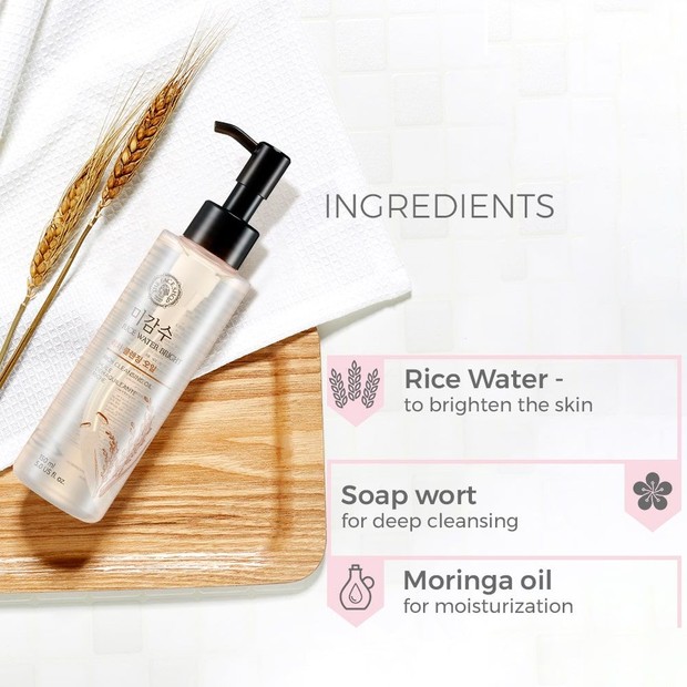 The Face Shop Rice Water Bright Rich Cleansing Oil/ Foto: Thefaceshop.in