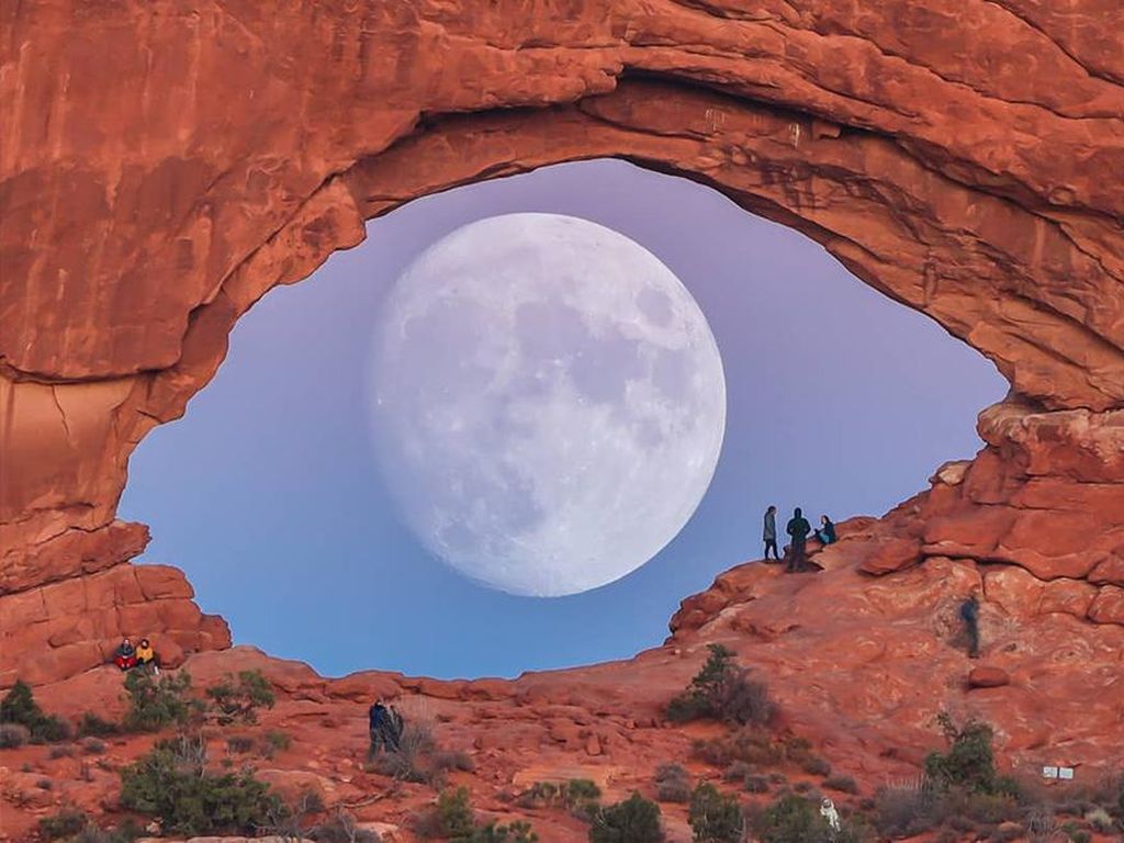 Bukan Editan, Foto Bulan Ini Dijepret Pakai Trik Khusus Bukan Editan, Foto Bulan Ini Dijepret Pakai Trik Khusus
