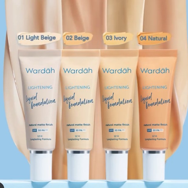Wardah Ligghtening Liquid Foundation / Foto: instagram.com/wardahbeauty Wardah Ligghtening Liquid Foundation / Foto: instagram.com/wardahbeauty