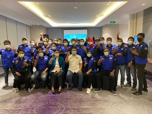 Komunitas Ojol Sampaikan Dukungannya di Pilwalkot Makassar