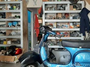 Ada Cuan di Balik Bangke Vespa