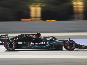 F1 GP Sakhir: Tak Ada Hamilton, Bottas Pole