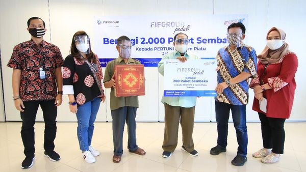 Aksi Berbagi Kepada Penyandang Disabilitas dan Yatim Piatu