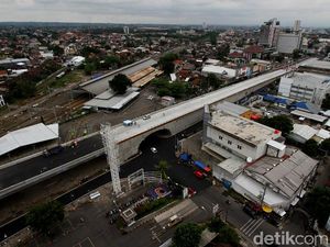 Rampung Januari 2021, Flyover Purwosari Siap Diuji Coba