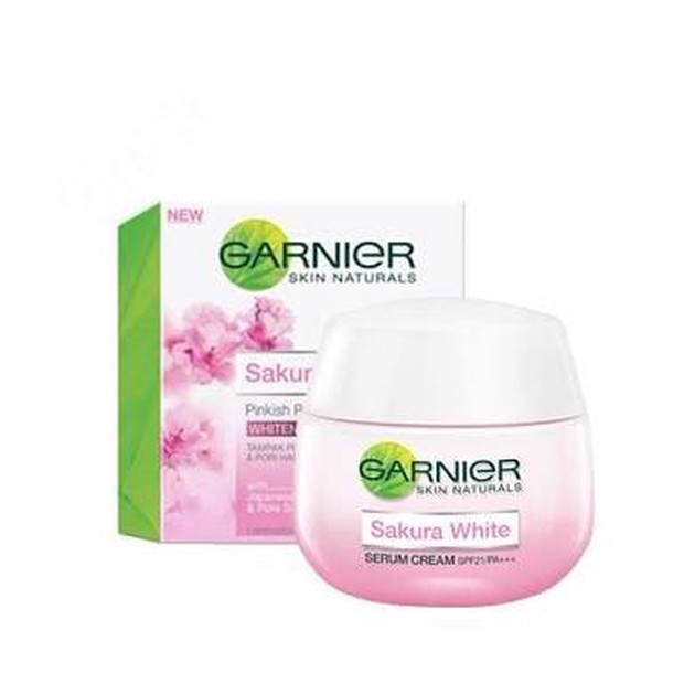 Garnier Sakura White Whitening Serum Cream