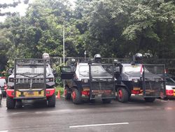 Jelang Pemeriksaan Habib Rizieq, Polda Metro Siagakan Kendaraan Taktis