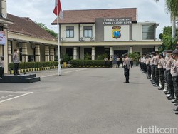 238 Polisi Kota Kediri Diterjunkan untuk Amankan 15 TPS Rawan