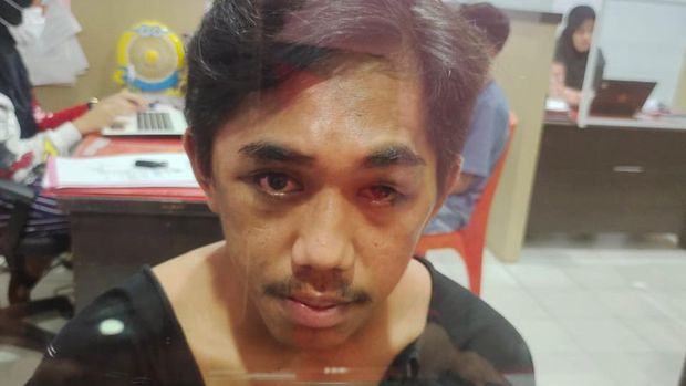 Rahman (20) di Luwu Utara, Sulsel ditangkap polisi usai melecehkan pacarnya (dok. Istimewa).