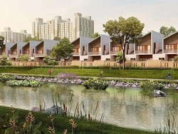 Rumah 2 Lt Cicilan Rp 6 Jutaan/Bln, Depan LRT, Street Mall & Sekolah!