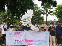 Gerakan Millenial Kompak Tolak Hoaks dan Politik Uang di 19 Pilkada Jatim