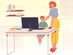 4 Tips Dukung Anak Tetap Nyaman Belajar dari Rumah