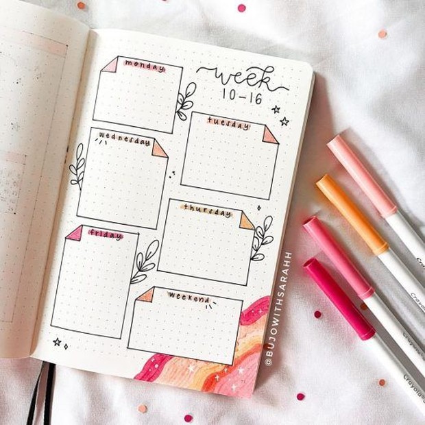 Jurnal/pinterest.com/beautifuldawn Banyak wanita mengandalkan jurnal untuk menjaga jadwal tetap berjalan dengan baik.