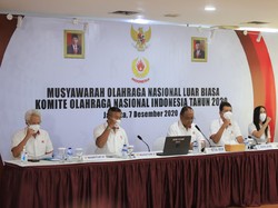 Musornaslub KONI Pusat Tuntas, Hasilkan Sejumlah Putusan
