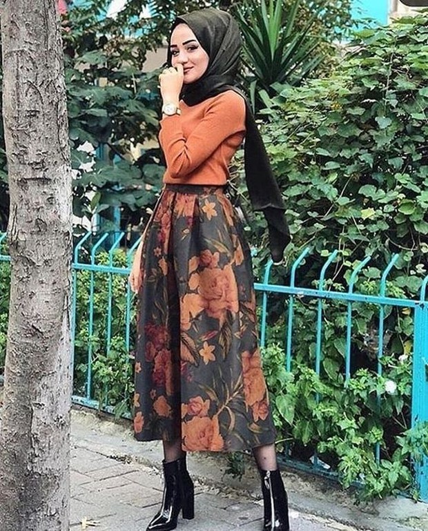 Midi skirt