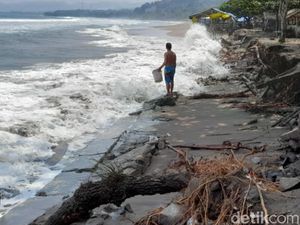 Awas! Gelombang Setinggi 6 Meter Berpotensi Terjadi Perairan Selatan Jabar