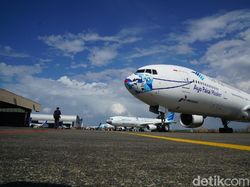 Di Periode Larangan Mudik, Penjualan Tiket Garuda Indonesia Turun 40%