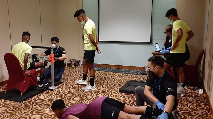 Timnas Indonesia U-16 menerapkan sports science.