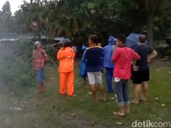 Angin Kencang, Warga Palabuhanratu Sukabumi Panik Berlarian