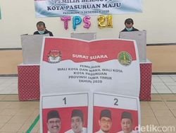 Ratusan Napi Antusias Nyoblos di Pilkada Pasuruan 2020