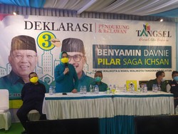 Pesan Airin ke Benyamin-Pilar Usai Menang Pilkada Tangsel Versi Quick Count