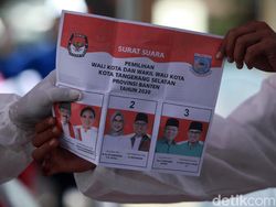 Cerita Ketua TPS Saat Temukan Surat Suara Pilkada Tangsel Dicoret-coret