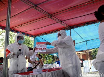 Begini Momen Penghitungan Suara Pilkada Tangsel