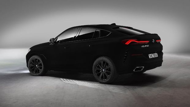 BMW Vantablack X6