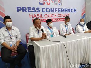 Pilkada Cianjur, Herman-Mulyana Unggul Telak Versi Quick Count