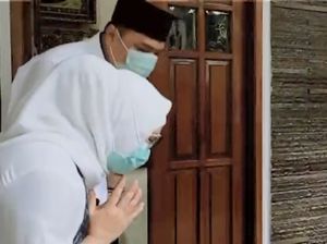 Momen Cawalkot Surabaya Eri Cahyadi Sowan ke Risma Memohon Restu