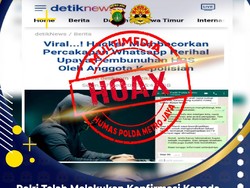 Polisi Buru Penyebar Hoax Chat Kapolda Metro soal Sikat Laskar HRS