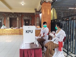 1 TPS di Denpasar yang Seluruh Petugasnya Perempuan, Menteri PPPA Apresiasi