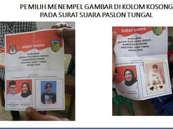 Ada-ada Saja! Surat Suara Calon Tunggal Pilkada Ditempeli Foto Artis K-Pop