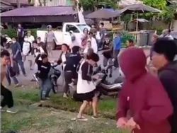 Konvoi Klaim Kemenangan di Pilbup Lutim Berujung Bentrokan 2 Simpatisan