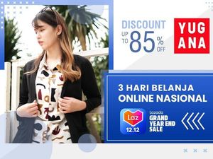 Promo Yugana Girl di Lazada 12.12, Ada Diskon hingga 85%!
