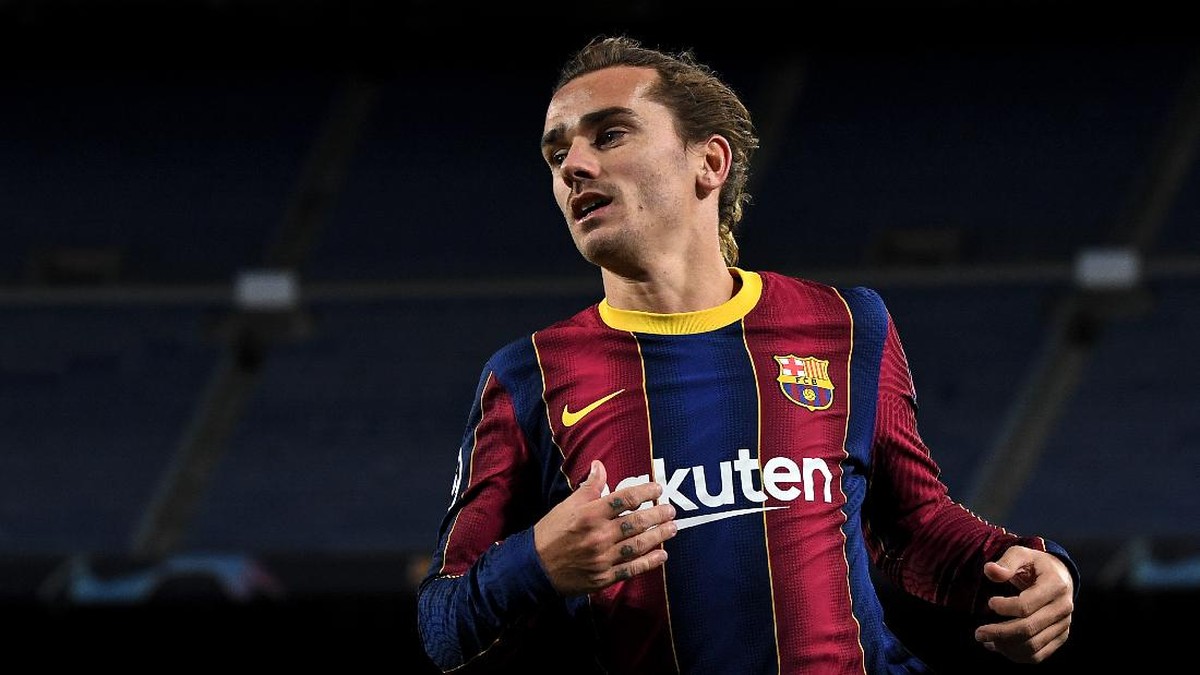 Striker Barcelona, Antoine Griezmann, membela etnis Uighur. (Foto: David Ramos/Getty Images)