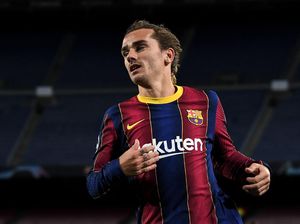 Striker Barcelona Antoine Griezmann Bela Uighur Striker Barcelona Antoine Griezmann Bela Uighur