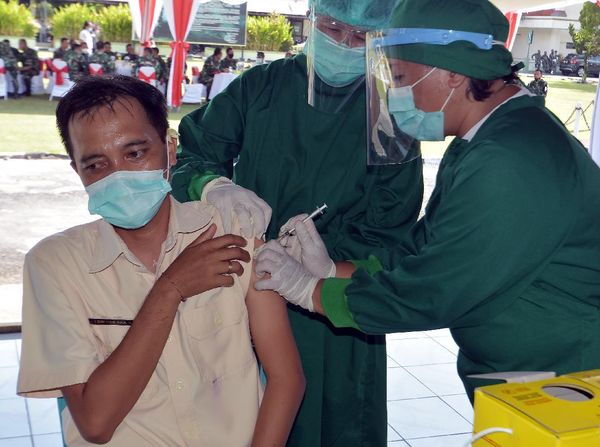 Bali Gelar Simulasi Vaksinasi COVID-19