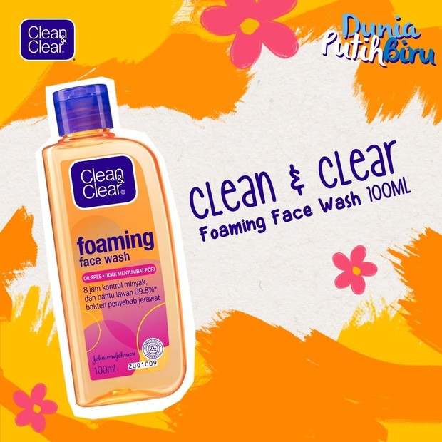 Foto: instagram.com/clearandcleanid Face wash remaja.