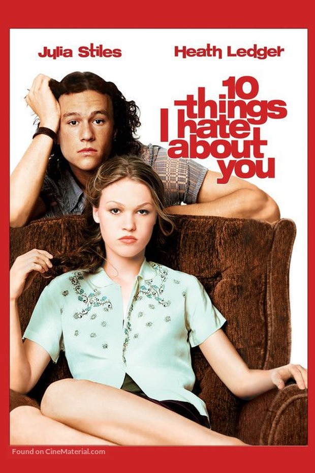 Poster film 10 Things I Hate About You tahun 1999.