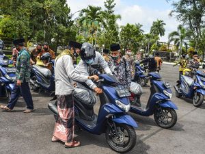 Asyik! Pengurus MUI Dapat Hibah Motor Dari Pemkab Ciamis