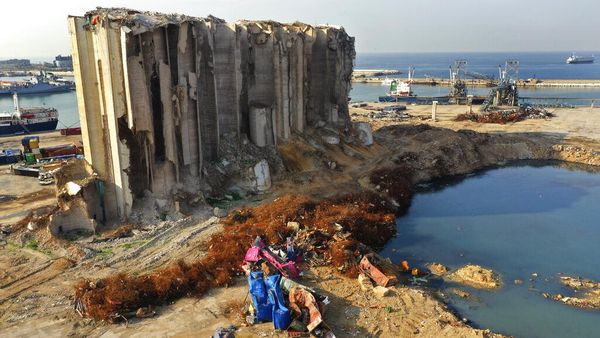 Nasib Gudang yang Hancur Akibat Ledakan di Lebanon