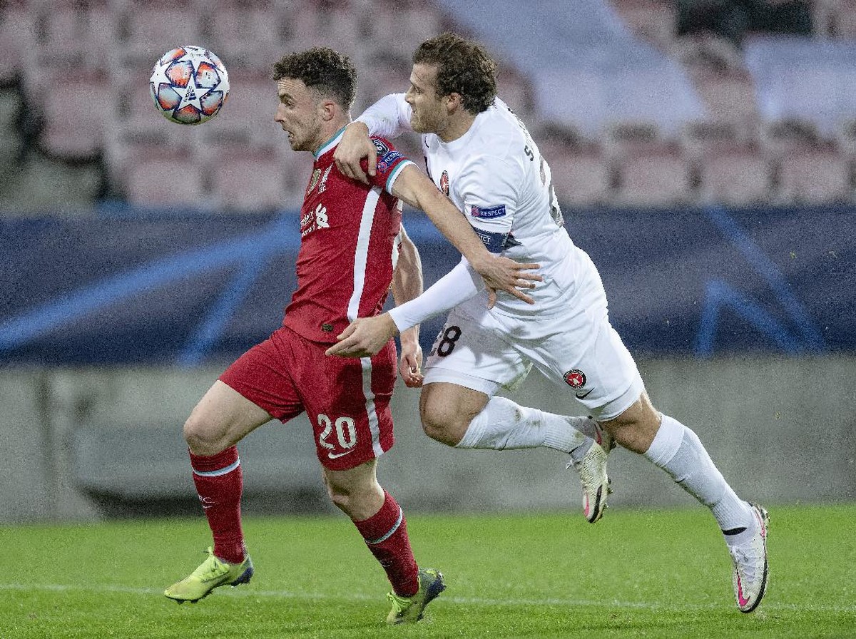 Liverpool gagal meraih kemenangan di markas Midtjylland. Foto: AP/Bo Amstrup