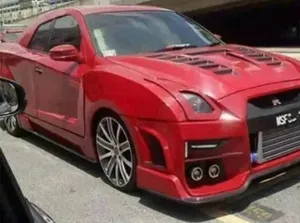 Sedan Ini Dimodifikasi Paksa Jadi Nissan GT-R, Hasilnya Nggak Banget