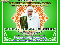 Kiai Hanif Muslih, Pengasuh Ponpes Futuhiyyah Mranggen Demak Wafat