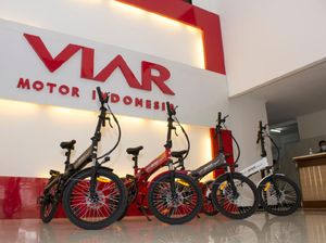 Viar Luncurkan Sepeda Listrik Lipat, Harga Rp 8 Jutaan